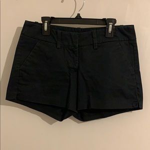 Black shorts size 2